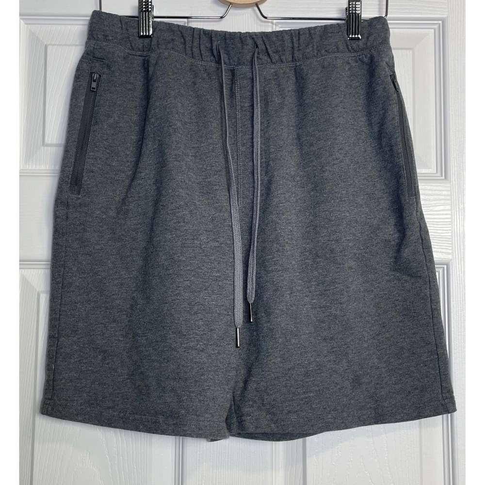 Eddie Bauer Men's Sleepwear Shorts Gray Cotton Blend Size Medium RN157622
